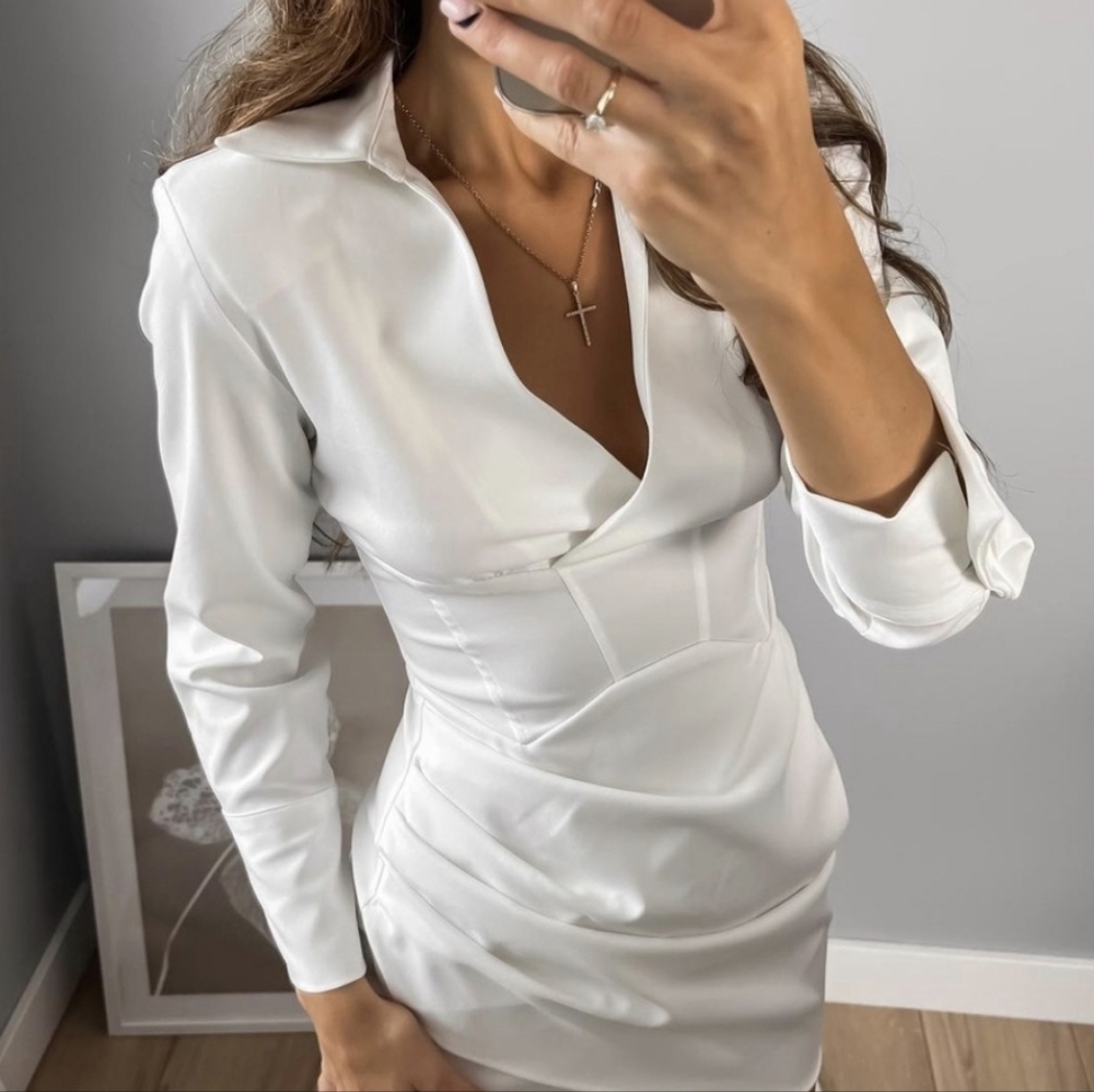 Zara shirt dress - long sleeve